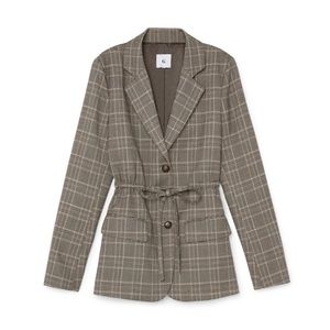 G Label by Goop Hermann Drawstring Suit Jacket- 2- NWOT